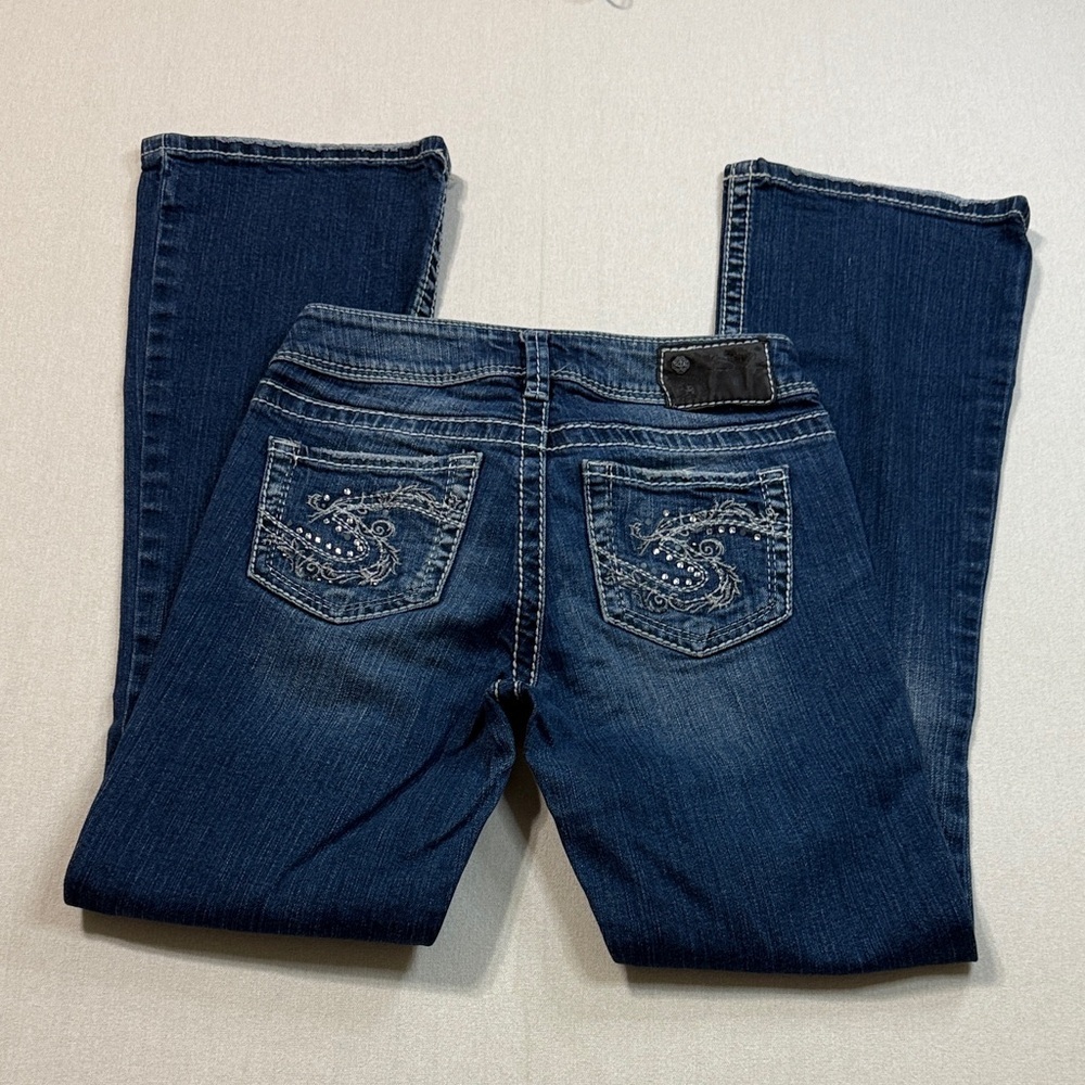 Silver Jeans Women's Boot Cut in Dark Blue